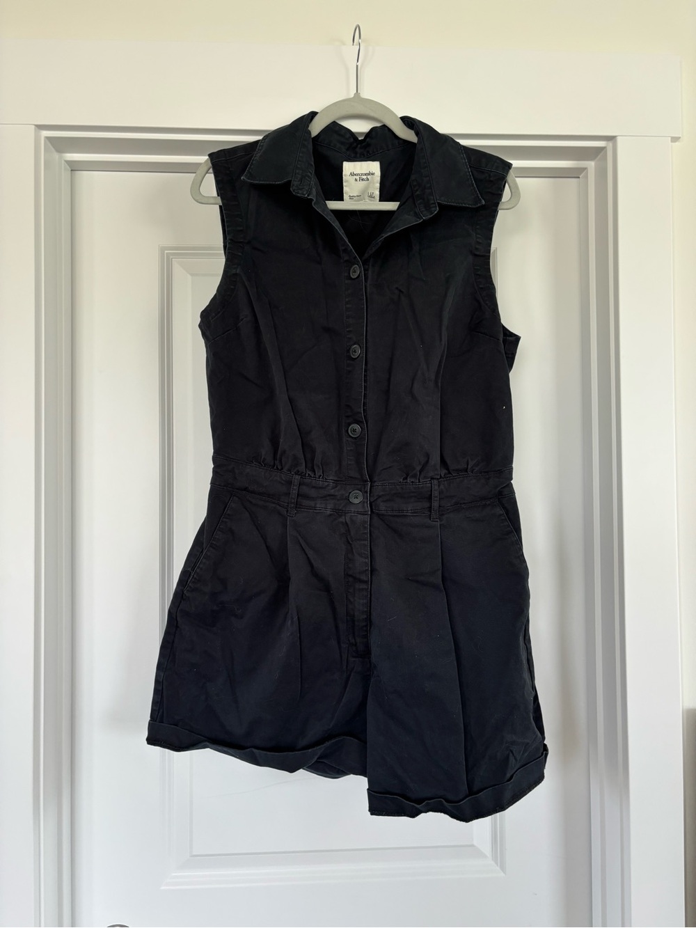 Abercrombie & Fitch Black Romper